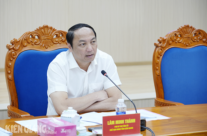 Chủ tịch UBND tỉnh Kiên Giang Lâm Minh Thành chỉ đạo xử lý vướng mắc công trình, dự án tại Phú Quốc